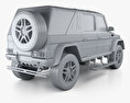 Mercedes-Benz G-class (W463) Maybach Landaulet with HQ interior 2019 3d model