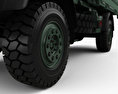 Mercedes-Benz Unimog U5000 Military Truck 2002 3D модель