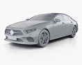 Mercedes-Benz CLS-class (C257) 2020 3d model clay render