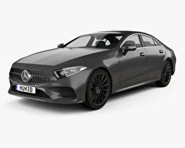 Mercedes-Benz CLS-class (C257) AMG Line 2020 3D model