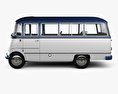 Mercedes-Benz O-319 Minibus 1955 Modèle 3d vue de côté