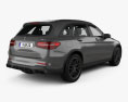 Mercedes-Benz GLC-class (X205) S AMG with HQ interior 2020 3d model back view