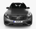 Mercedes-Benz GLC-class (X205) S AMG with HQ interior 2020 3d model front view