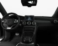Mercedes-Benz GLC-class (X205) S AMG with HQ interior 2020 3d model dashboard