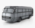 Mercedes-Benz O-321 H Autobus 1954 Modèle 3d wire render