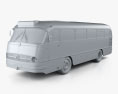 Mercedes-Benz O-321 H Autobus 1954 Modèle 3d clay render