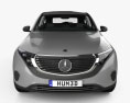Mercedes-Benz EQC 400 2021 3D模型 正面图