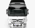 Mercedes-Benz Actros Tractor Truck 2-axle with HQ interior 2014 3d model front view