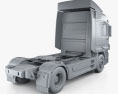 Mercedes-Benz Actros Tractor Truck 2-axle with HQ interior 2014 3d model
