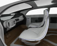 Mercedes-Benz F 015 with HQ interior 2015 3d model seats