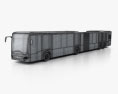 Mercedes-Benz CapaCity L 5-door bus with HQ interior 2014 3d model wire render