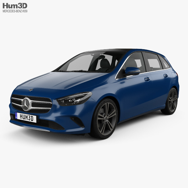 Mercedes-Benz B级 (W247) 2021 3D模型