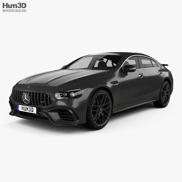 Mercedes-Benz AMG GT63 S 4门 coupe 2019 3D模型