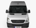 Mercedes-Benz Sprinter Panel Van SWB HR 2010 3d model front view