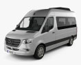 Mercedes-Benz Sprinter (W907) Passenger Van L2H2 2022 3d model