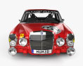 Mercedes-Benz 300 SEL AMG Red Pig 1969 3D 모델  front view