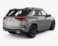 Mercedes-Benz GLE-class AMG Line 2022 3d model back view