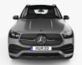 Mercedes-Benz GLE级 AMG Line 2019 3D模型 正面图