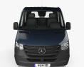Mercedes-Benz Sprinter (W907) Crew Cab Chassis L2 2022 3d model front view