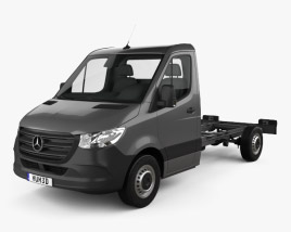 Mercedes-Benz Sprinter (W907) Single Cab Chassis L2 2022 3D model