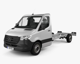 Mercedes-Benz Sprinter (W907) Single Cab Chassis L3 2022 3D model