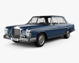 Mercedes-Benz 280 SEL 1972 3D model
