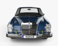 Mercedes-Benz 280 SEL 1972 3Dモデル front view