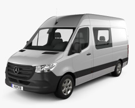 Mercedes-Benz Sprinter Crew Van L2H2 2022 3D-Modell