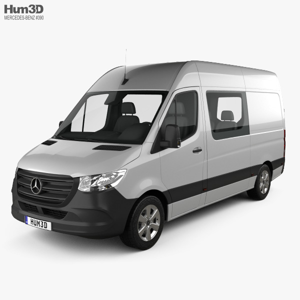 Mercedes-Benz Sprinter Crew Van L2H2 2022 3D模型