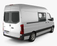 Mercedes-Benz Sprinter Crew Van L2H2 2022 3Dモデル 後ろ姿