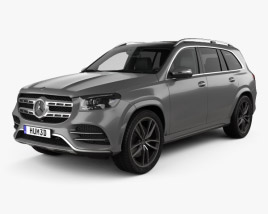 Mercedes-Benz GLS-class AMG-Line 2022 3D model