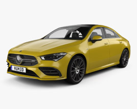 Mercedes-Benz CLA-class AMG 2022 3D model