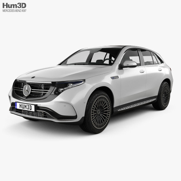 Mercedes-Benz EQC 2021 3D模型