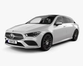 Mercedes-Benz Classe CLA Shooting Brake AMG-Line 2022 Modello 3D