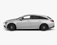Mercedes-Benz CLA-Klasse Shooting Brake AMG-Line 2022 3D-Modell Seitenansicht