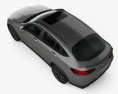 Mercedes-Benz GLC-class (C253) AMG coupe 2022 3d model top view