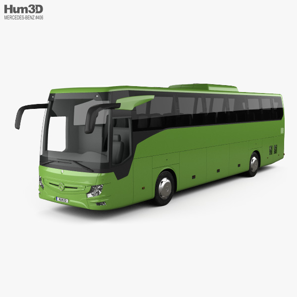 Mercedes-Benz Tourismo RHD 公共汽车 2017 3D模型