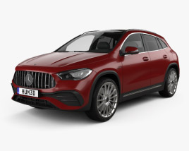 Mercedes-Benz GLA-class AMG 2022 3D model