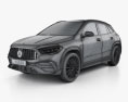 Mercedes-Benz GLA 클래스 AMG 2022 3D 모델  wire render