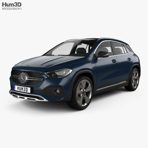 Mercedes-Benz GLA-class Progressive Line Edition 1 2022 3D model