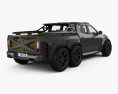 Mercedes-Benz X级 Carlex EXY Monster X 6X6 2022 3D模型 后视图