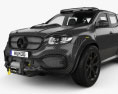Mercedes-Benz X-клас Carlex EXY Monster X 6X6 2022 3D модель