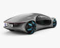 Mercedes-Benz Vision AVTR 2021 3D-Modell Rückansicht