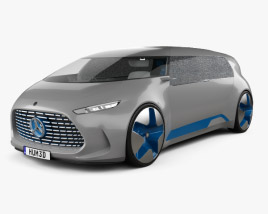 Mercedes-Benz Vision Tokyo with HQ interior 2015 3D model