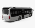 Mercedes-Benz eCitaro Bus 2018 3D-Modell Rückansicht