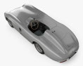 Mercedes-Benz 300 SLR with HQ interior and engine 1955 3d model top view
