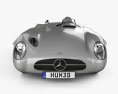 Mercedes-Benz 300 SLR with HQ interior and engine 1955 3d model front view