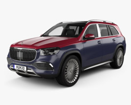 Mercedes-Benz GLS-class Maybach 600 2022 3D model