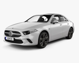 Mercedes-Benz A-class e sedan 2021 3D model