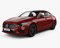 Mercedes-Benz Aクラス L Sport CN-spec セダン 2018 3Dモデル